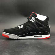 AIR JORDAN BRED 4 Black Grey Red Tiger 308497-089 - 6