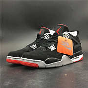 AIR JORDAN BRED 4 Black Grey Red Tiger 308497-089 - 4