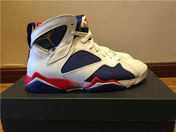 Air Jordan 7 2016 Olympic original leather