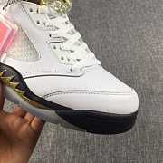 Air Jordan 5 gold medal platinum - 4