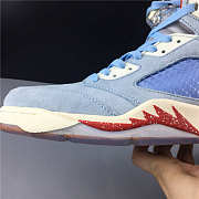 Air Jordan 5 Ice Blu red Global Limited CI1899-400 - 4