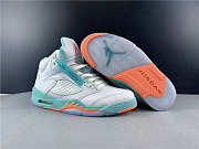 Air Jordan 5 GS Light Aqua 440892-100 - 5