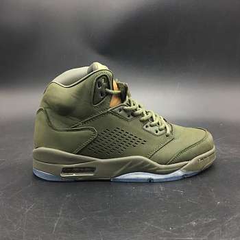 Air Jordan 5 Flight Peak Alliance Army 881432-305