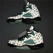 Air Jordan Retro 5 IslandGreen Snow CN2932-100 - 4