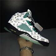 Air Jordan Retro 5 IslandGreen Snow CN2932-100 - 2