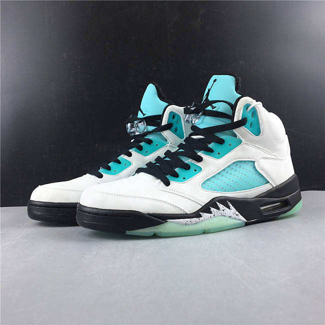 Air Jordan Retro 5 IslandGreen CN2932-100 - 1