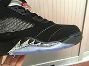 Air Jordan 5 black silver high top 845035-003 - 6