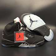 Air Jordan 5 black silver high top 845035-003 - 3