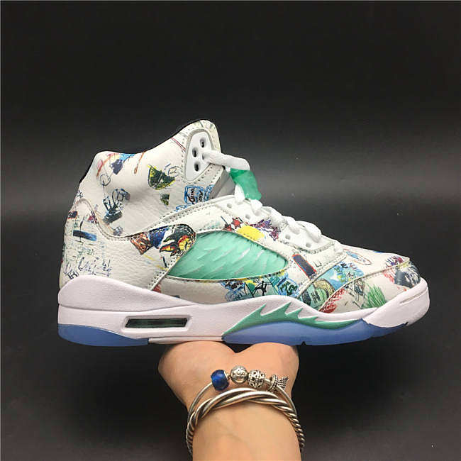 Air Jordan 5th Graffiti Wings AV3663-900 - 1