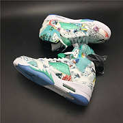 Air Jordan 5th Graffiti Wings AV3663-900 - 4