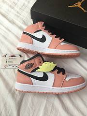 Air Jordan 1 Mid Pink Quartz (GS) 555112-603 - 3