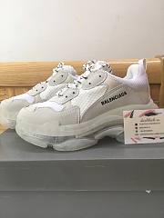 Balenciaga Triple S Clear Sole White 541624 W09E1 9000 - 1