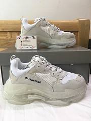 Balenciaga Triple S Clear Sole White 541624 W09E1 9000 - 6