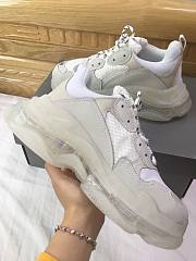 Balenciaga Triple S Clear Sole White 541624 W09E1 9000 - 5