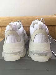 Balenciaga Triple S Clear Sole White 541624 W09E1 9000 - 3