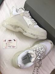 Balenciaga Triple S Clear Sole White 541624 W09E1 9000 - 2