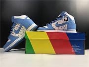 Nike Dunk High Pro SB Supreme Blue Stars 307385-141 - 6