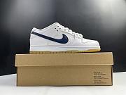 Nike Dunk Low Orange Label White Navy CZ2249-100 - 4