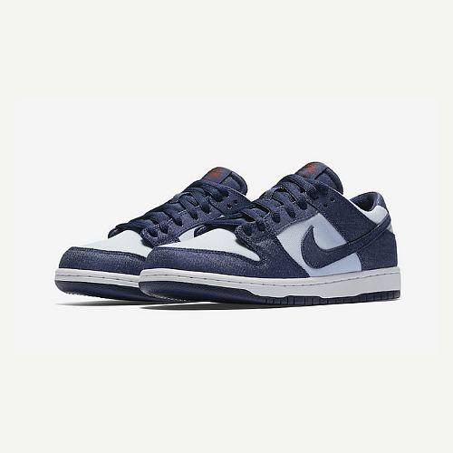 Nike SB Dunk Low Binary Blue 854866-444 - 1