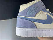 Air Jordan 1 Mid Mixed Textures Blue DA4666-100 - 4