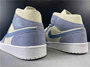 Air Jordan 1 Mid Mixed Textures Blue DA4666-100 - 3