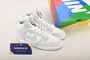 Nike Dunk High Retro White Vast Grey (2021) DD1399-100 - 1