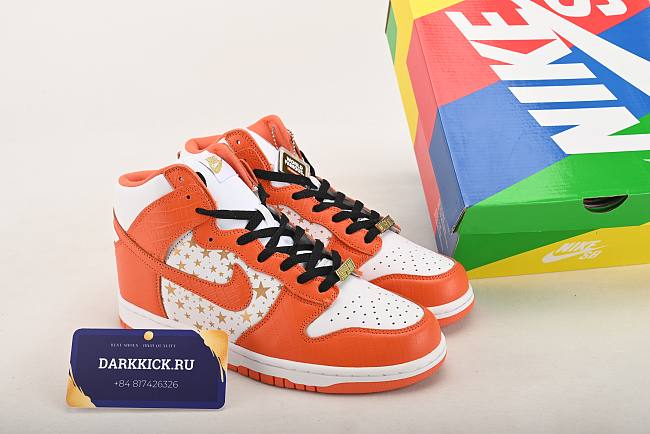 Nike SB Dunk High Supreme Orange 307385-181 - 1