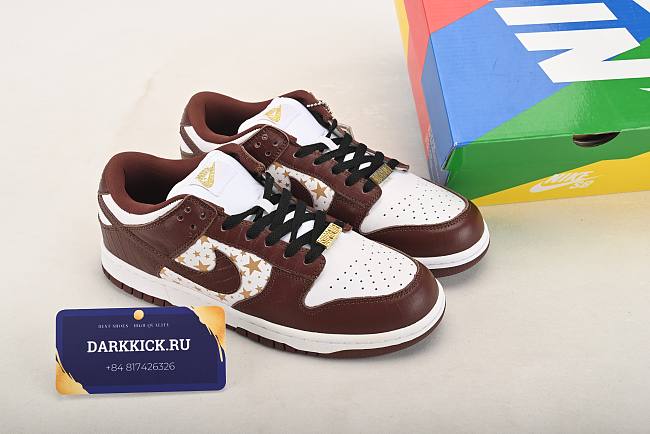 Nike SB Dunk Low Supreme Stars Barkroot Brown (2021)DH3228-103 - 1