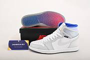 Air Jordan 1 Retro High Zoom White Racer Blue - CK6637-104 - 3