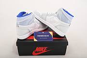 Air Jordan 1 Retro High Zoom White Racer Blue - CK6637-104 - 2