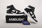 Nike Dunk High Ambush Black White CU7544-001 - 6