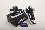 Nike Dunk High Ambush Black White CU7544-001 - 5