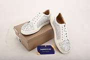 White Louis Junior Spikes Sneakers - 6