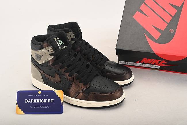 Air Jordan 1 Retro High Light Army Rust Shadow Patina 555088-033 - 1