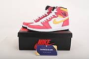 Air Jordan 1 Light Fusion Red - 555088-603 - 2