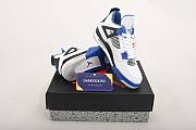 AIR JORDAN 4 White Black Sapphire Blue 308497-117 - 3