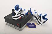 AIR JORDAN 4 White Black Sapphire Blue 308497-117 - 4