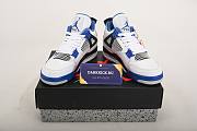 AIR JORDAN 4 White Black Sapphire Blue 308497-117 - 6