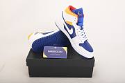 Air Jordan 1 Mid Royal Blue Laser Orange 554724-131 - 6