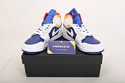 Air Jordan 1 Mid Royal Blue Laser Orange 554724-131 - 5