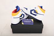 Air Jordan 1 Mid Royal Blue Laser Orange 554724-131 - 4