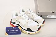 Balenciaga Triple S White Black Red 533882W09E19000 - 1