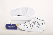 Air Jordan 1 Mid Iridescent Reflective White (W) CK6587-100 - 5