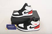 Air Jordan 1 Mid SE White Black Red Spruce BQ6931-100 - 3