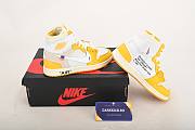 Air Jordan 1 Retro High Off-White University Yellow AQ0818-149  - 6