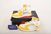 Air Jordan 1 Retro High Off-White University Yellow AQ0818-149  - 5