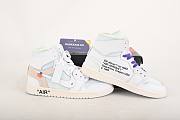 Air Jordan 1 Retro High Off-White White AQ0818-100 - 4