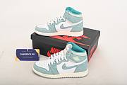 Air Jordan 1 Retro High Turbo Green 555088-311  - 4