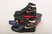 Air Jordan 1 Retro High Black Metallic Gold (2020) 555088-032 - 3