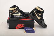 Air Jordan 1 Retro High Black Metallic Gold (2020) 555088-032 - 4